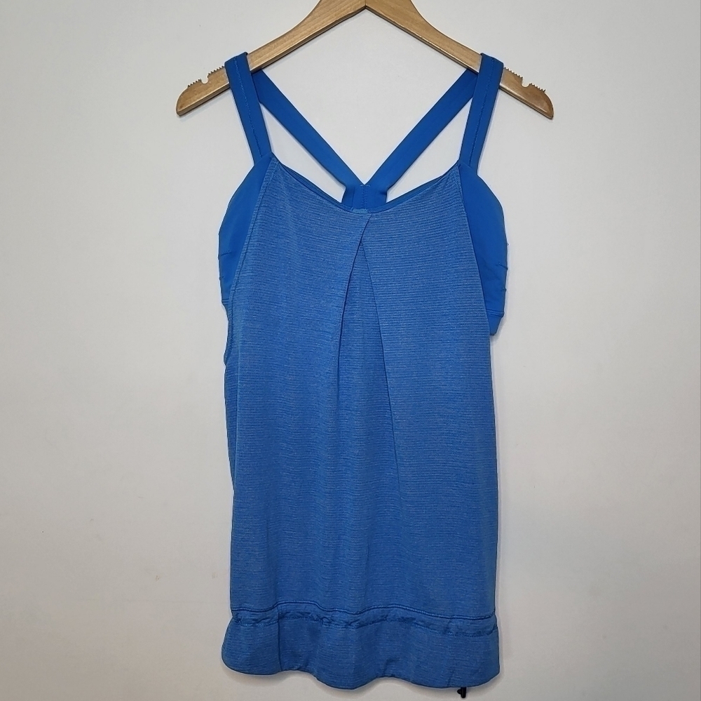 Lululemon Athletica Blue Tank Top Size Small
